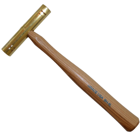 Grace Usa 8 Ounce Long Brass Hammer Benchmaster Usa American Made Shooting Solutions And Gun