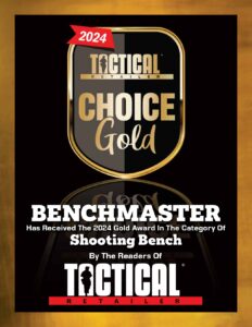 Shooting Bench Wins 2024 Tactical Gold Award